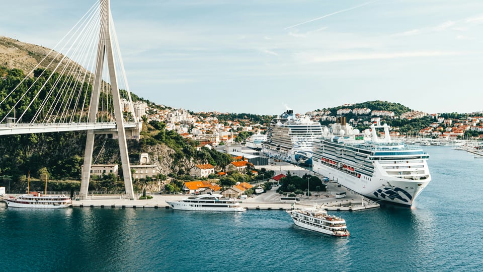 Dubrovnik cruise port for chauffeur pickups in Croatia