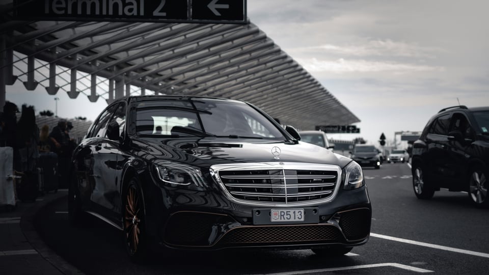 Professional chauffeur vehicle for corporate transfers in Croatia