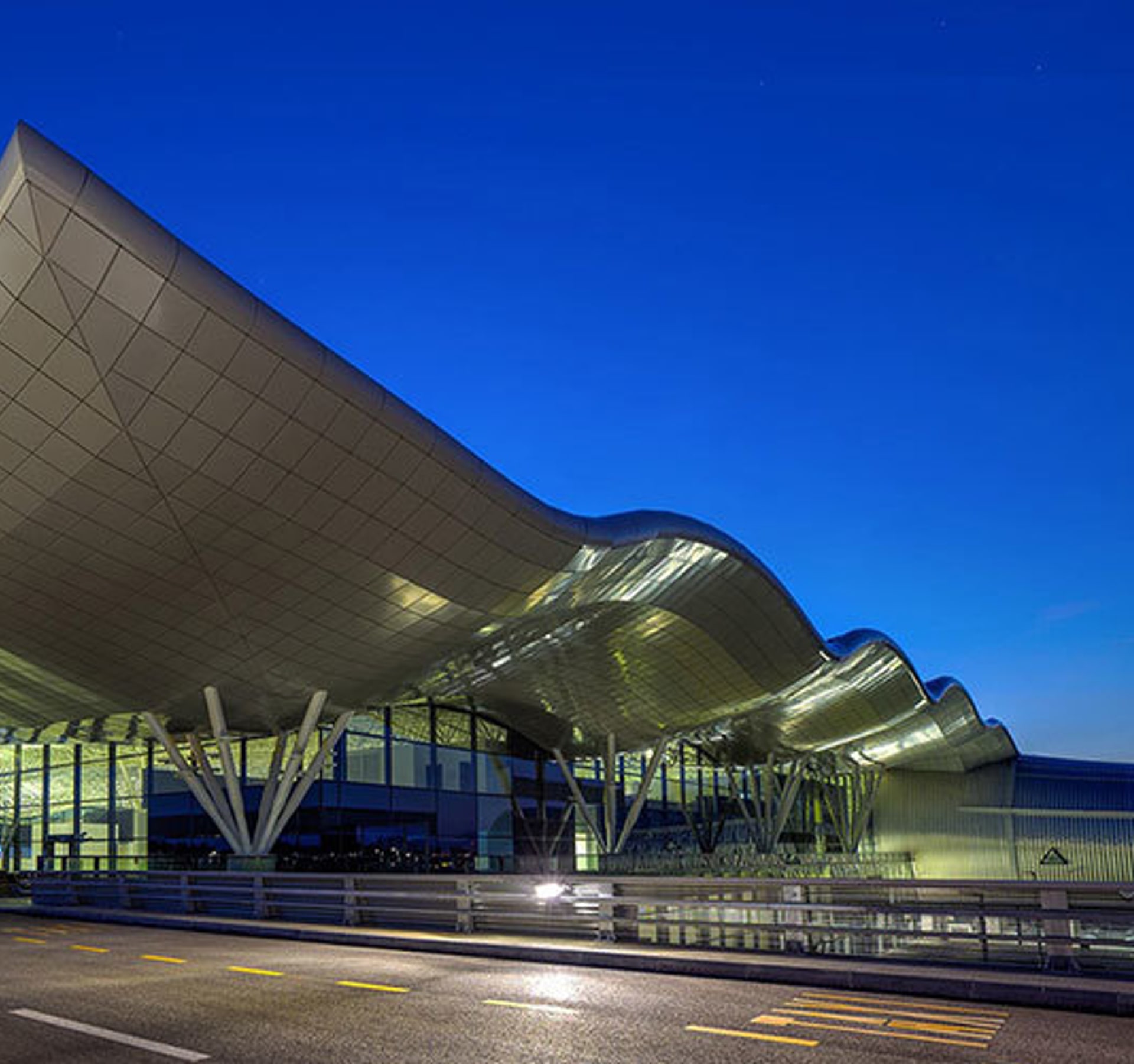Split Airport terminal exterior for private arrival transfers in Croatia
